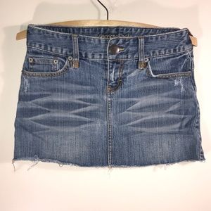 American Eagle Denim mini skirt